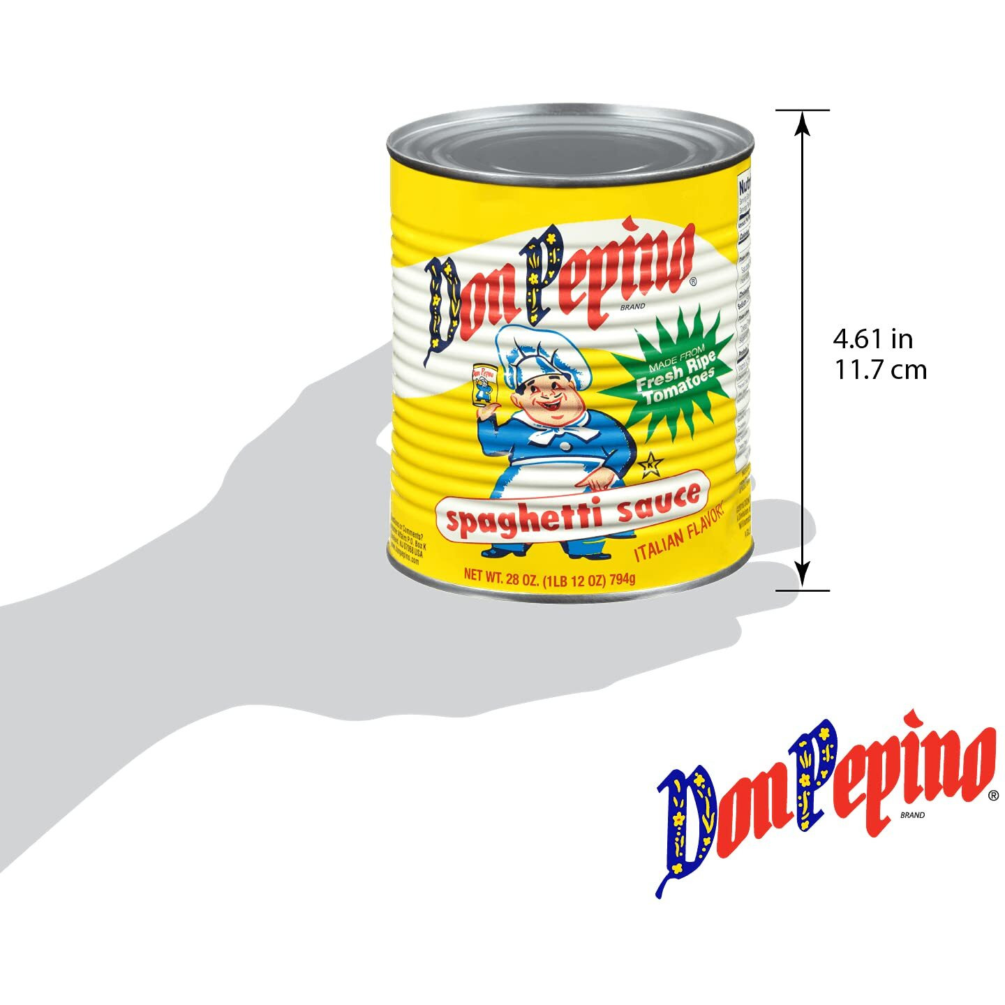 Don Pepino Spaghetti Sauce, 28 Ounce (Pack Of 12)