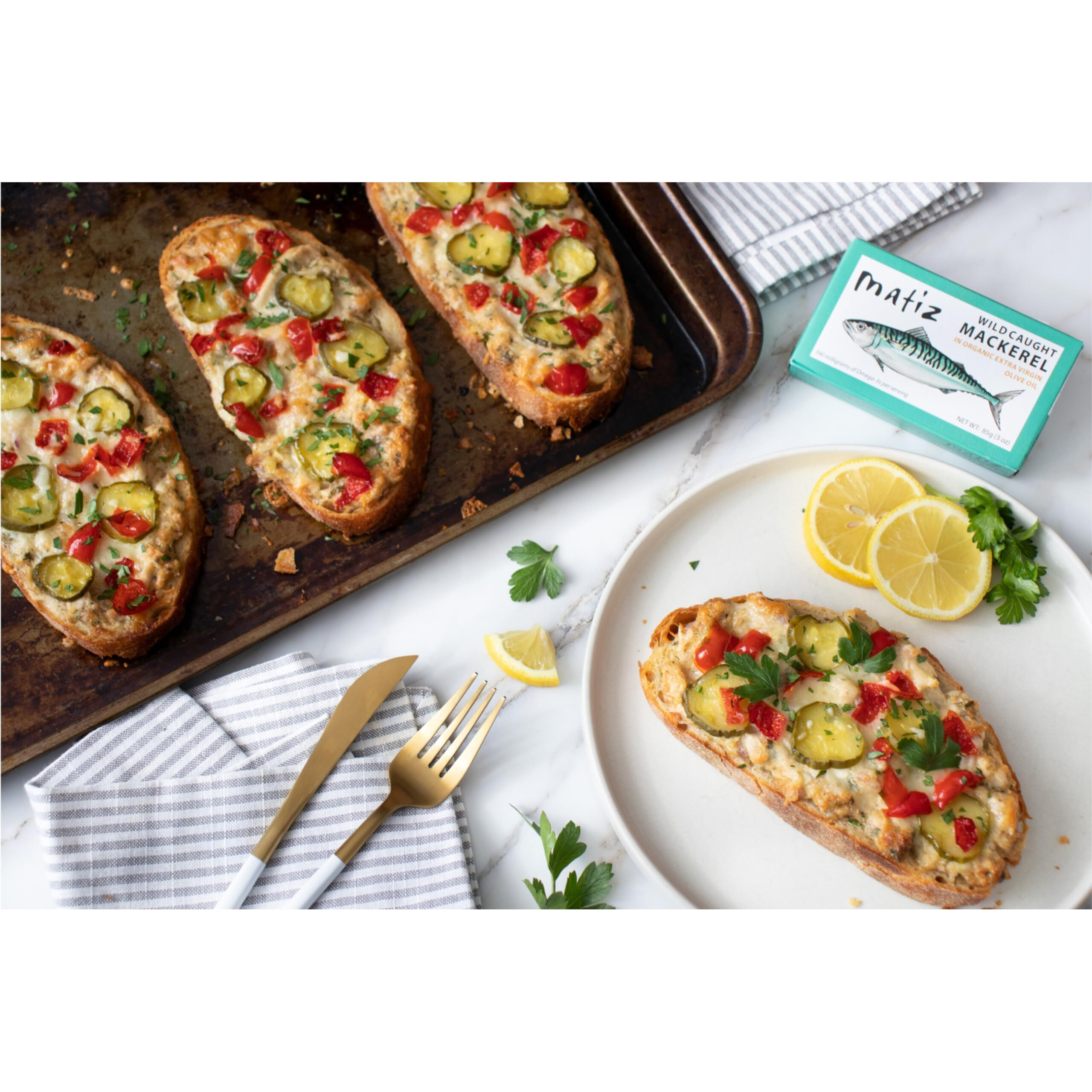 Matiz Seafood Variety Pack Sampler |10 Pack|, 1 Can Each Of Matiz Seafood Line