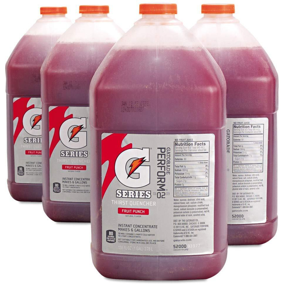 Gatorade - 33977 Concentrate Fruit Punch, 768 Ounce (Pack Of 4)