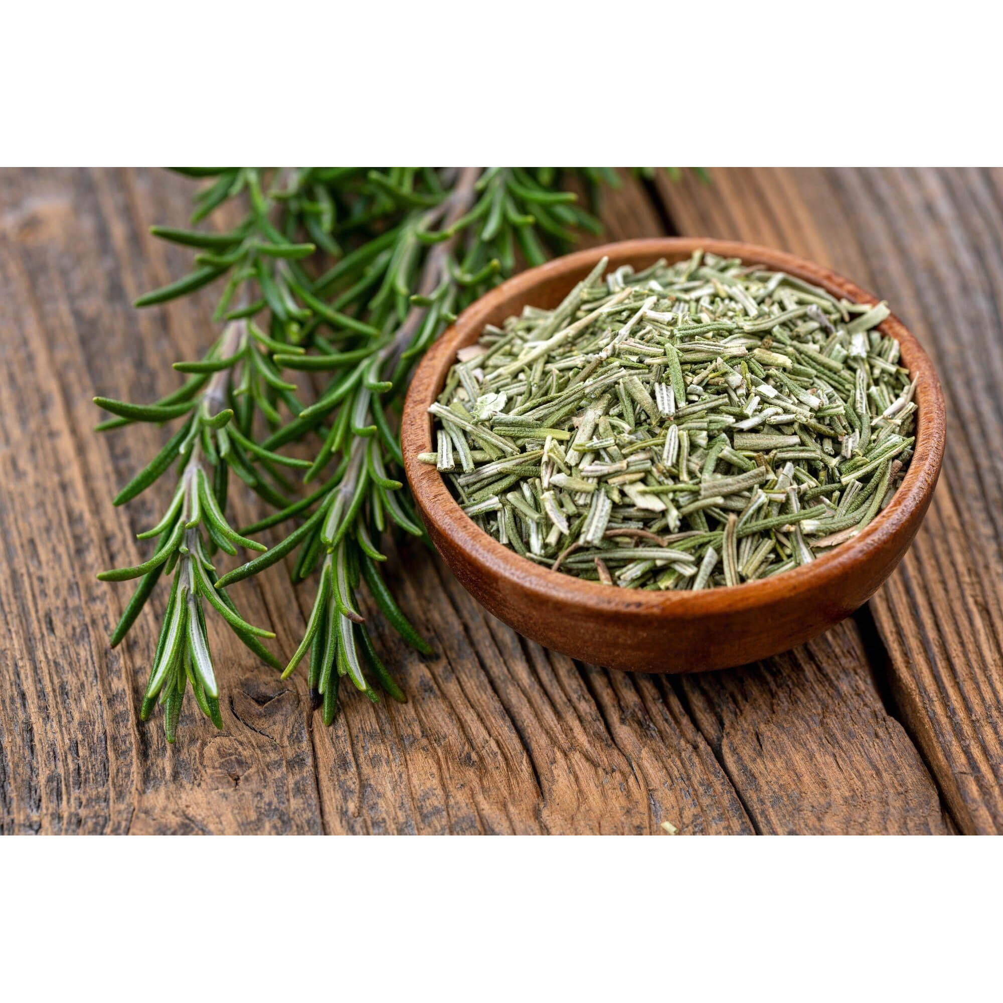 Organic Rosemary Leaves - 1Lb (16Oz) - 100% Certified Organic - Earthwise Aromatics