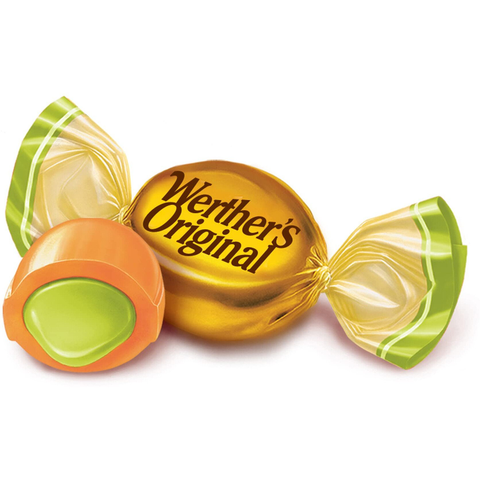 Werther's Original Hard Apple Filled Caramel Candy, 9.4 Oz Bag