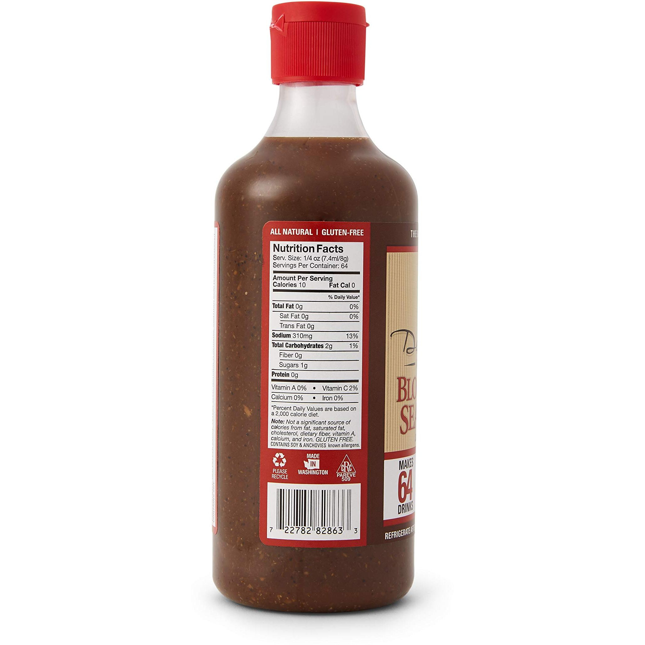 Demitri's Classic Bloody Mary Seasoning Mix, 16 0Z Bottles (Pack Of 2)