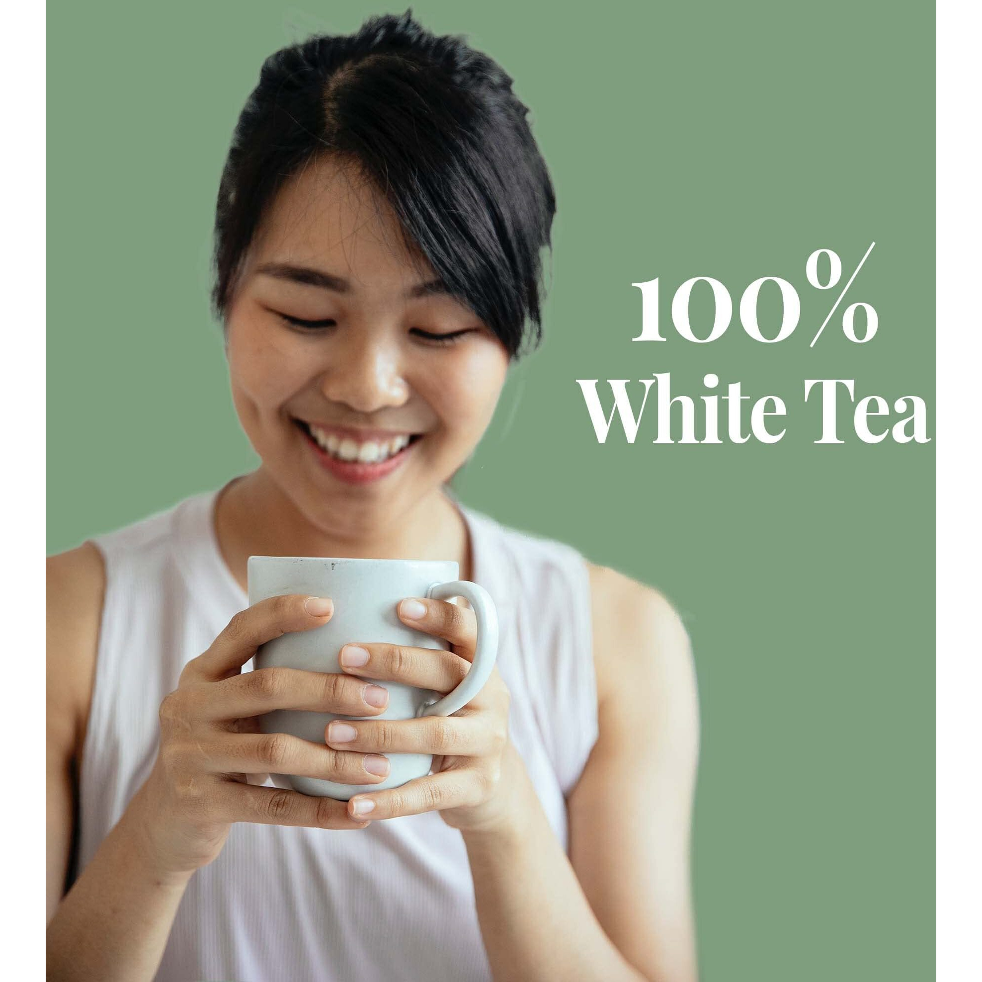 The Republic Of Tea Emperor's 100% White Tea, Zero Calorie, Sugar-Free, Carb-Free, 50 Tea Bag Tin
