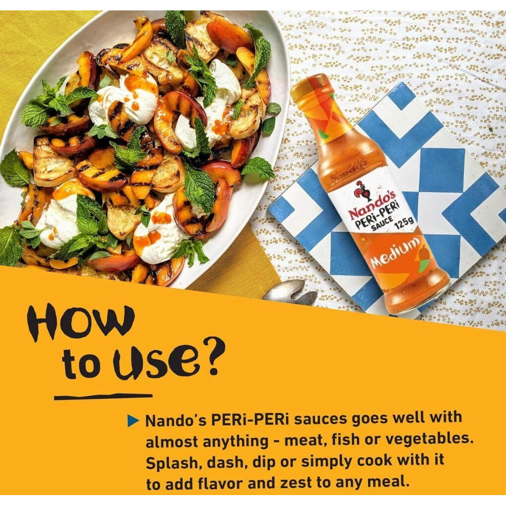 Nando's Medium Peri-Peri Sauce 9.2Oz