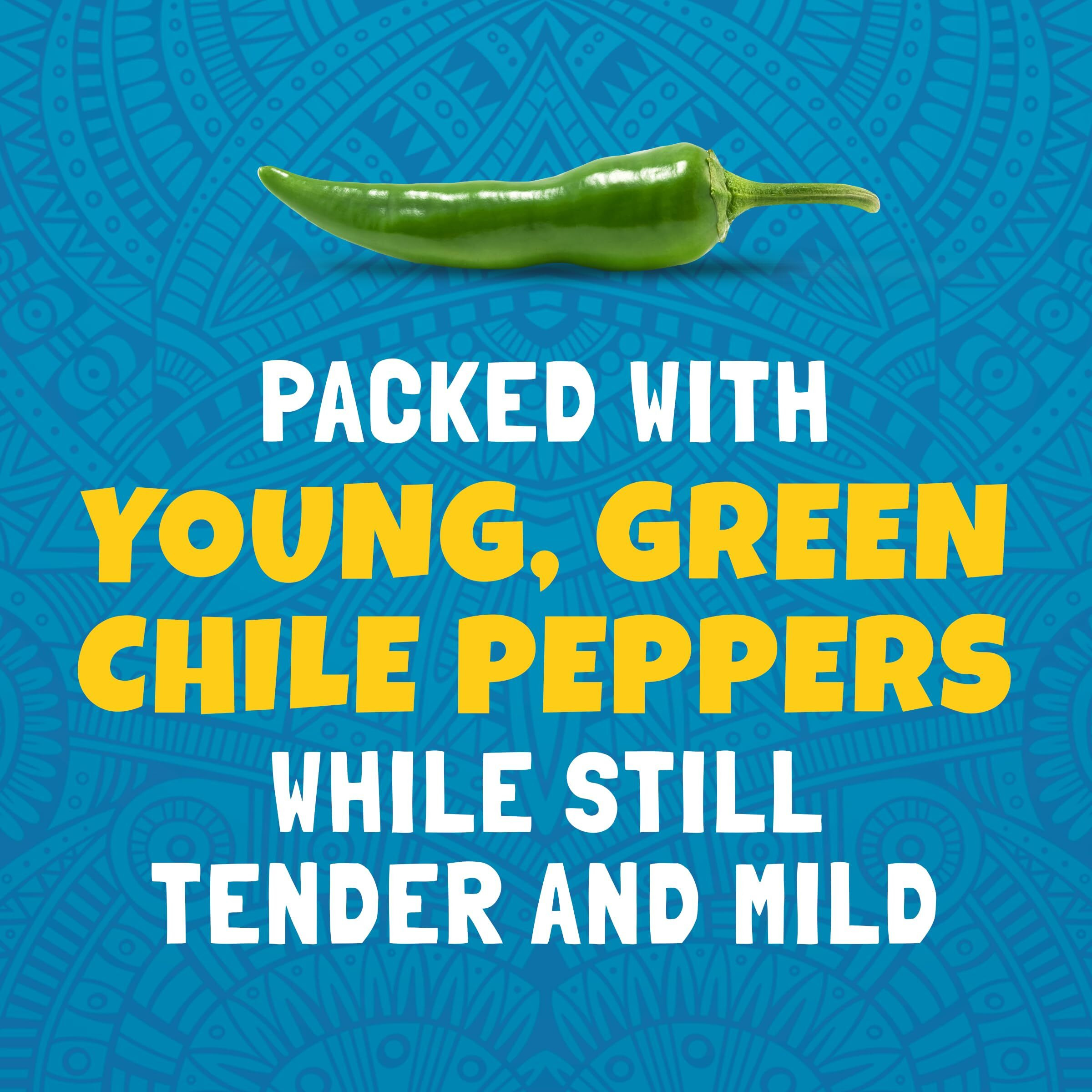 Ortega Peppers, Whole Green Chiles, Mild, 27 Ounce (Pack Of 12)