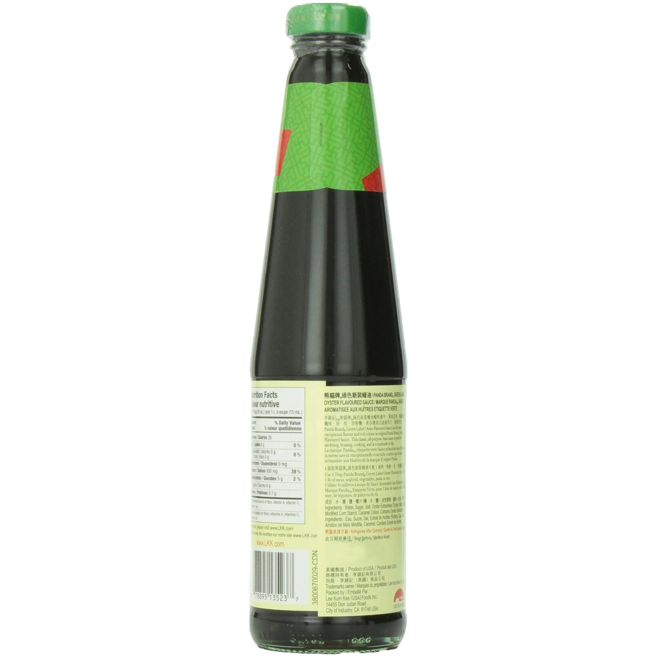 Panda Brand Oyster Flavored Sauce (Green Label)-18 Ounce (Pack Of 1)