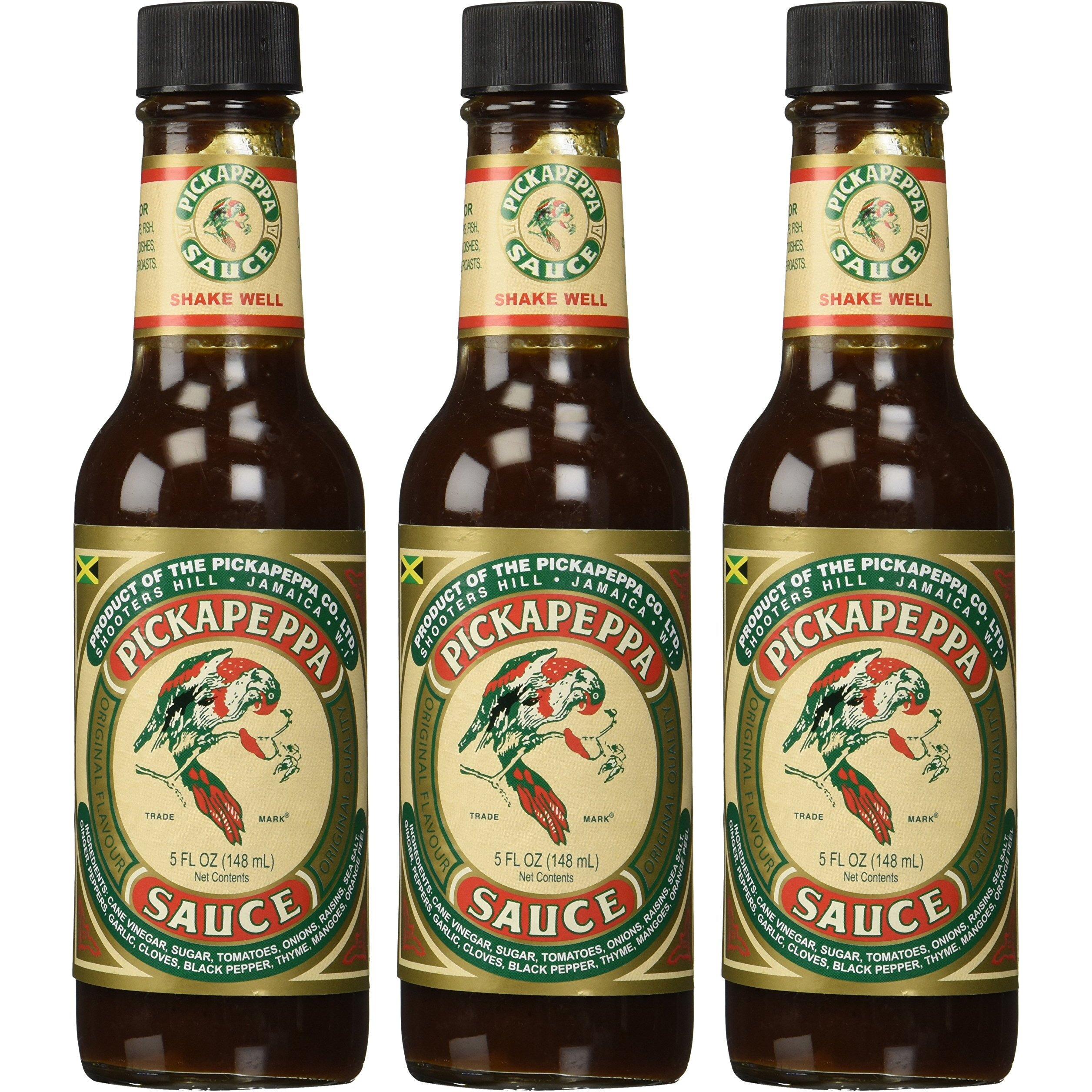 Jamaican Original Pickapeppa Sauce - 5 Oz (3 Pack)
