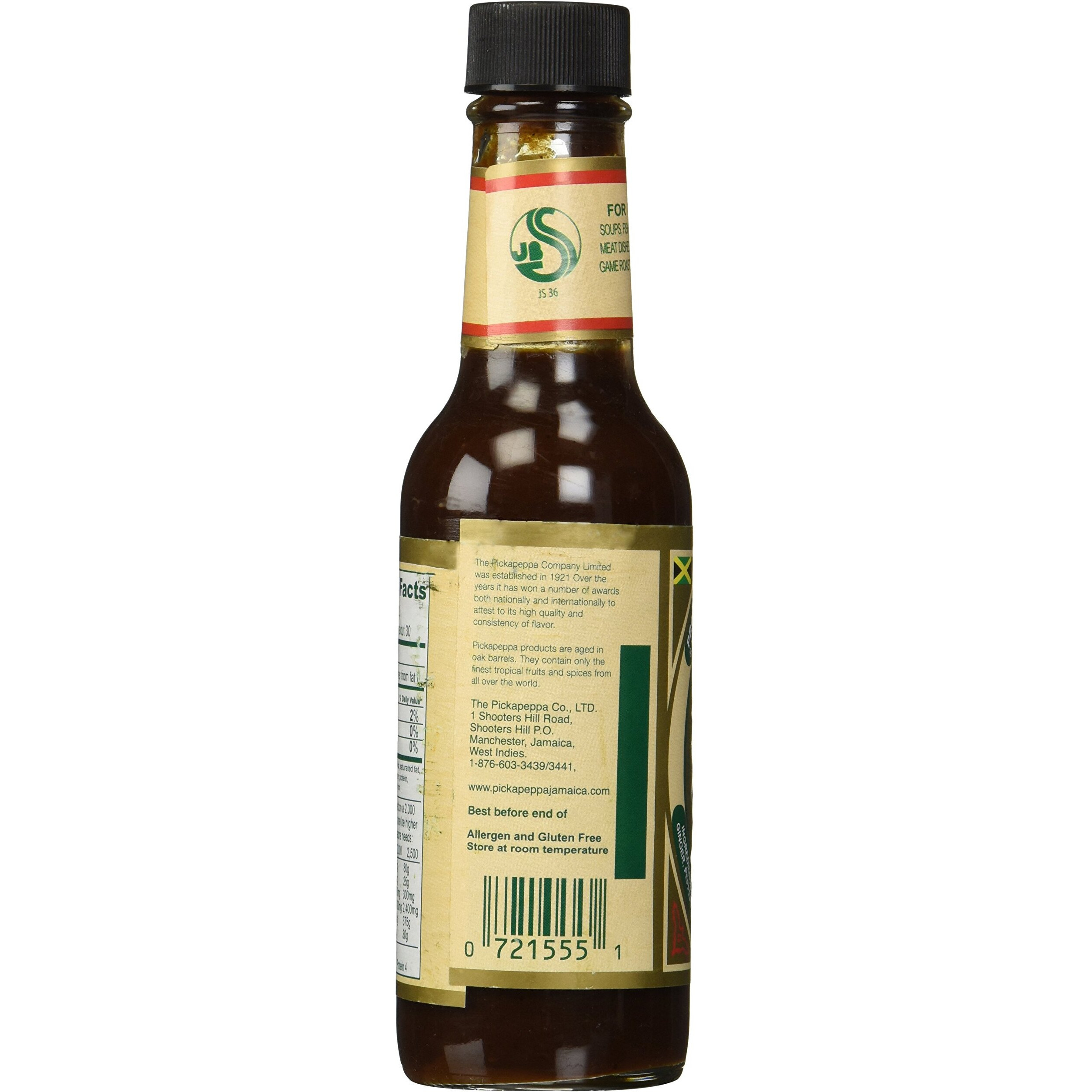 Jamaican Original Pickapeppa Sauce - 5 Oz (3 Pack)