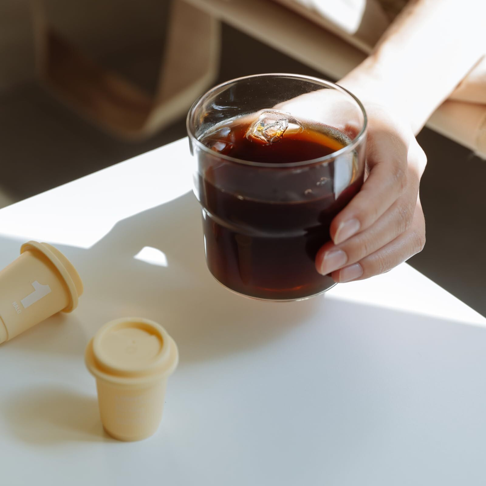 Saturnbird Coffee Instant Cold Brew, Light Roast (No.1), 100% Arabica Coffee Powder, Enjoy Cold/Hot, 24 Single Serves Perfect For Iced Coffee, Camping, Travel, Home, Office