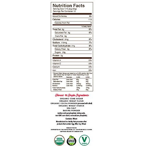 Miss Jones Baking Organic Fudge Brownie Mix, Non-Gmo, Vegan-Friendly Rich Cocoa (Pack Of 3)