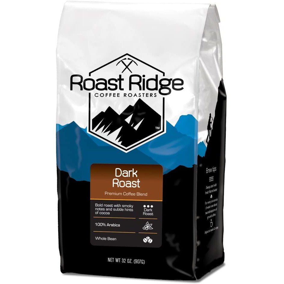 Roast Ridge Whole Bean Coffee, Dark Roast, 2 Lb.