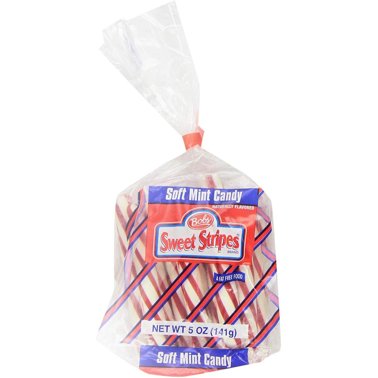 Bob's Sweet Stripes Soft Peppermint Candy (Pack Of 8)