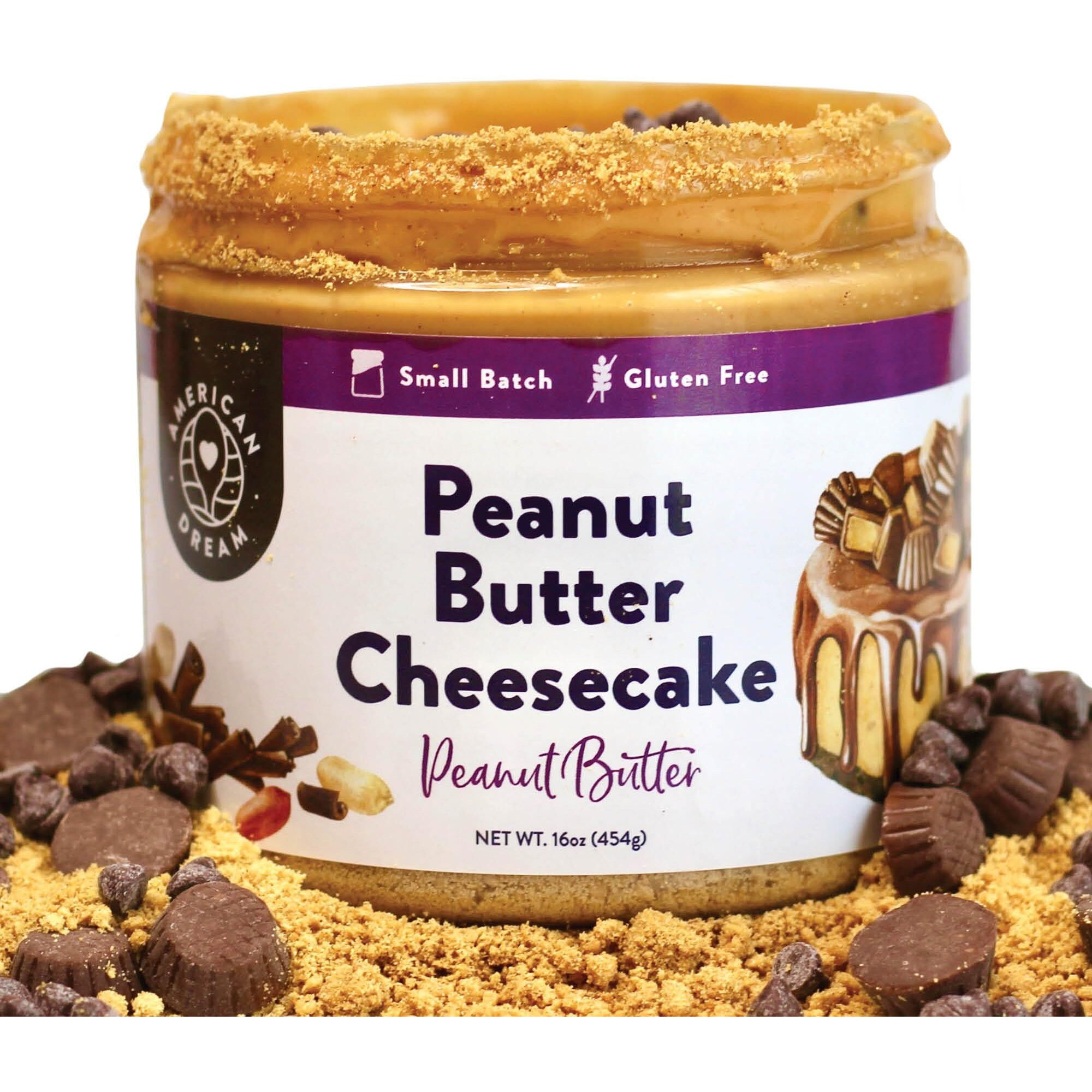 American Dream Nut Butter - Gluten-Free Peanut Butter Cheesecake Peanut Butter