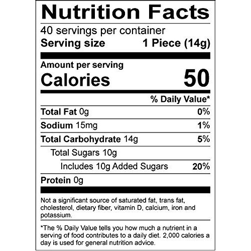 Brach's Bobs Red And White Candy Canes Peppermint, 40 Count (Pack Of 2)