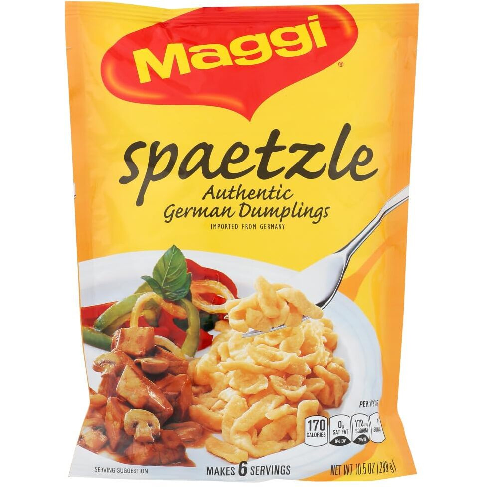 Maggi Spaetzle, 10.5-Ounce Boxes (Pack Of 4)