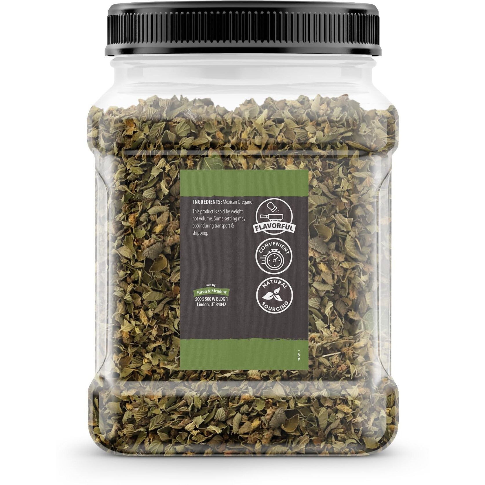 Birch & Meadow Mexican Oregano, 12.8 Oz, Bright Citrus Flavor, Mole & Carnitas, Dried