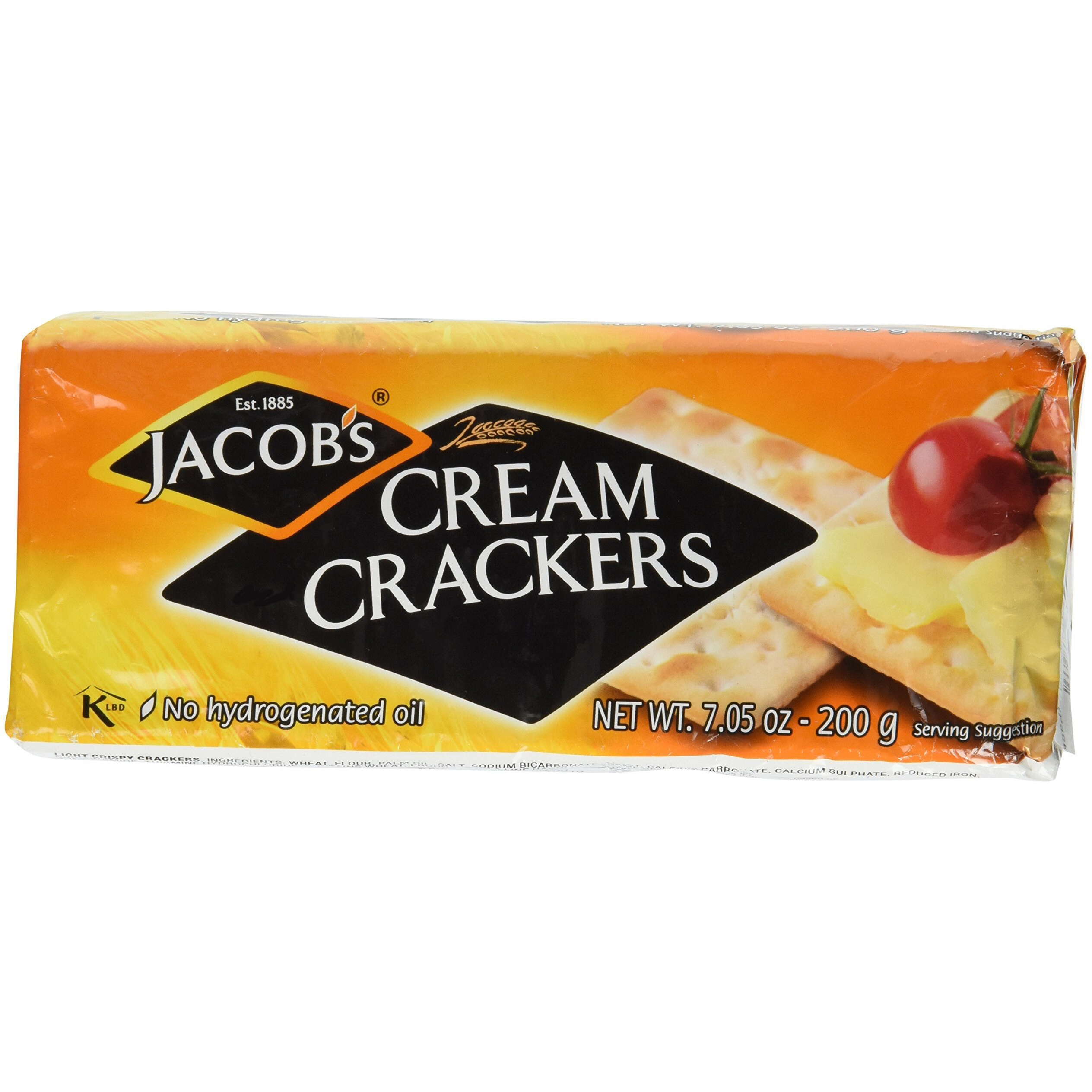 Jacob's Cream Crackers 7.05 Oz,Pack Of 4