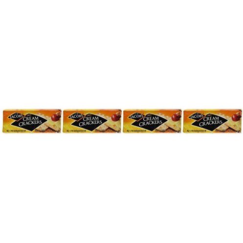 Jacob's Cream Crackers 7.05 Oz,Pack Of 4