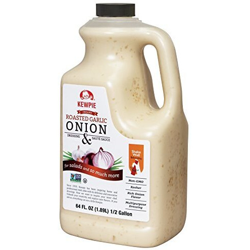 Kewpie Roasted Garlic Onion Dressing & Sauce, 64 Oz
