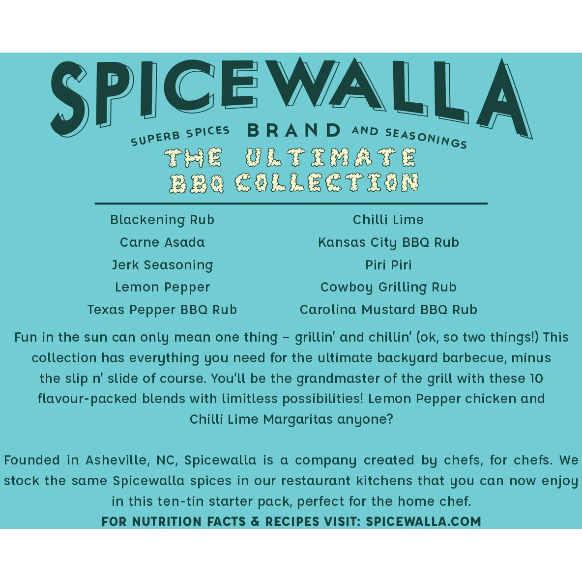 Ultimate Backyard Bbq Rub 6 Pack Gift Collection