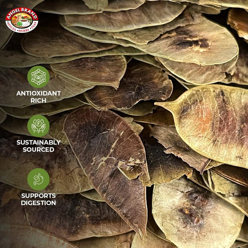 Angel Brand Senna Pods - 0.5 Oz Pouch Pack Of 3 - Sourced From Senna Plant - Senna Leaf Rich Compounds And Meticulously Harvested, Processed With Purity - Senna Pods Trusted Herbal Solution