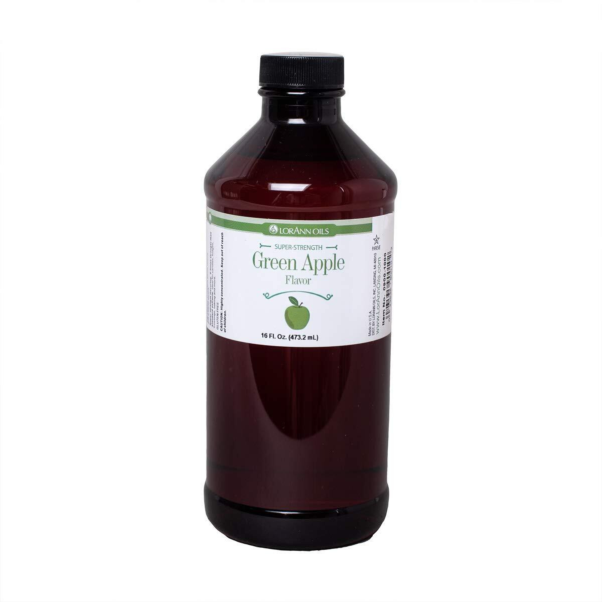 Lorann Green Apple Ss Flavor, 16 Ounce Bottle
