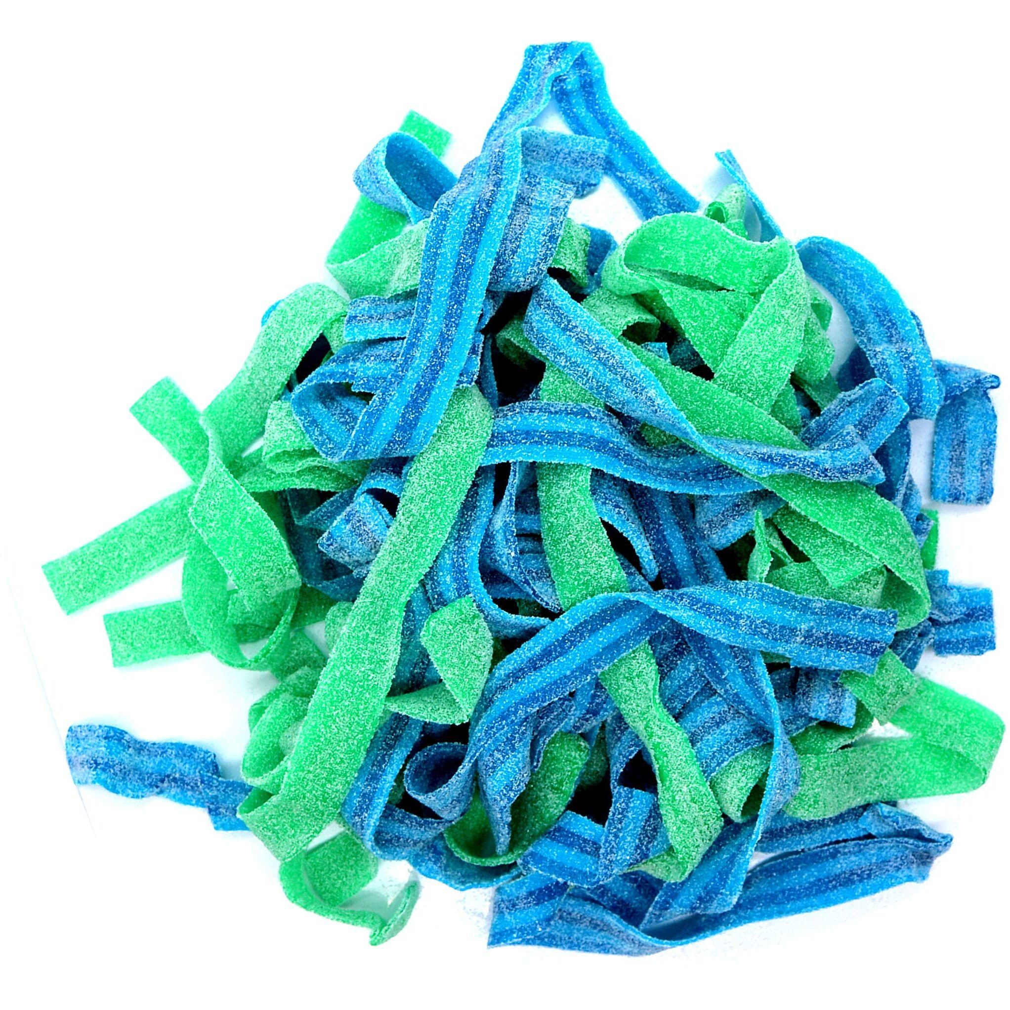 Smarty Stop Sour All Flavor Gummy Belts Candy 1 Pound (Spring Mix)