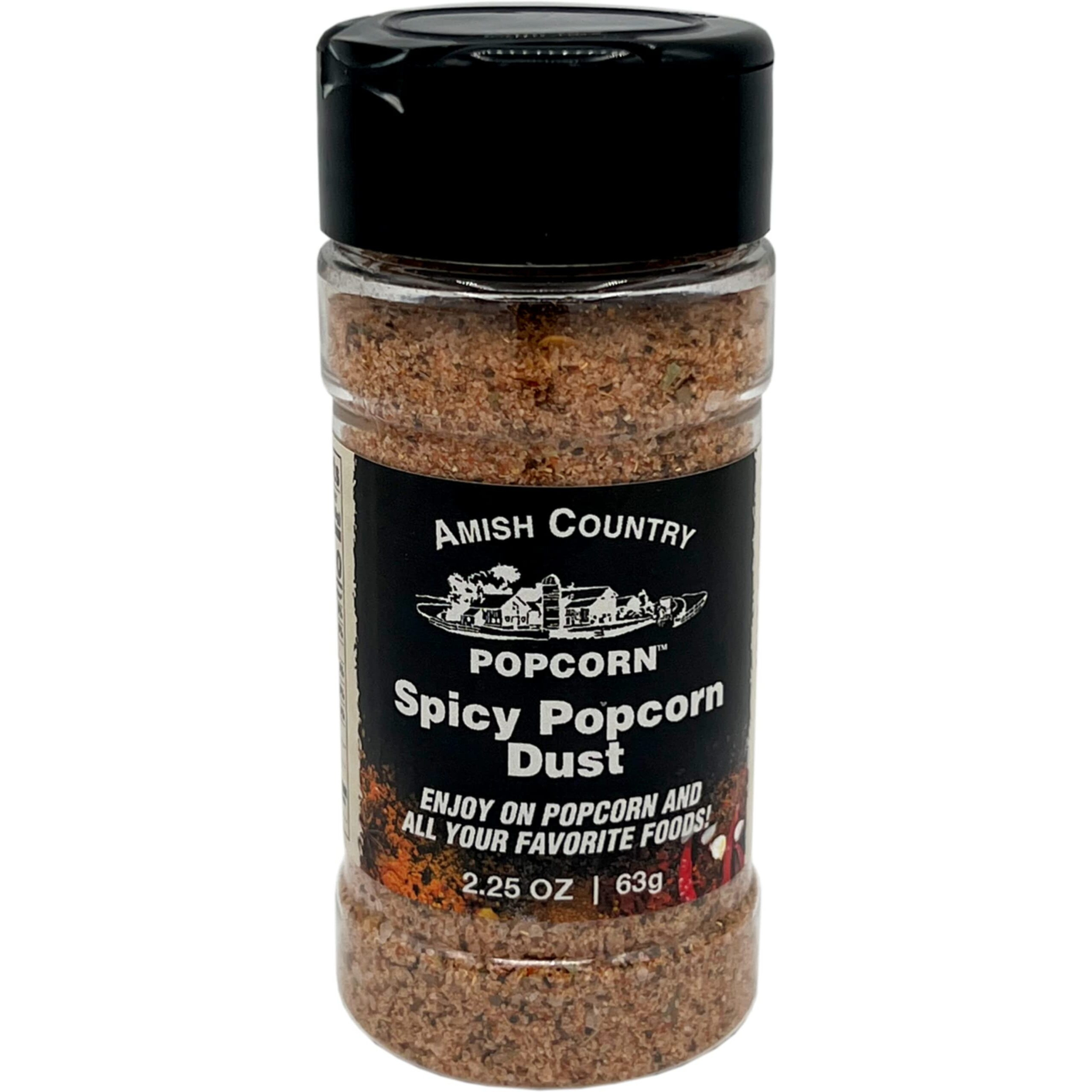 Amish Country Popcorn | Spicy Popcorn Dust - 2.25 Oz | Old Fashioned, Non-Gmo And Gluten Free