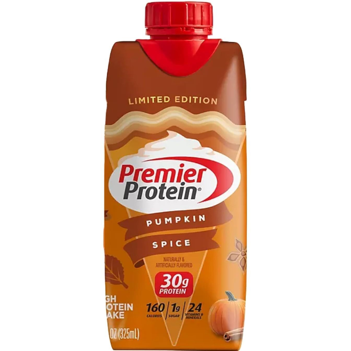Premier Protein 30G High Protein Shake, Pumpkin Spice (11 Fl. Oz., 15 Pk.)