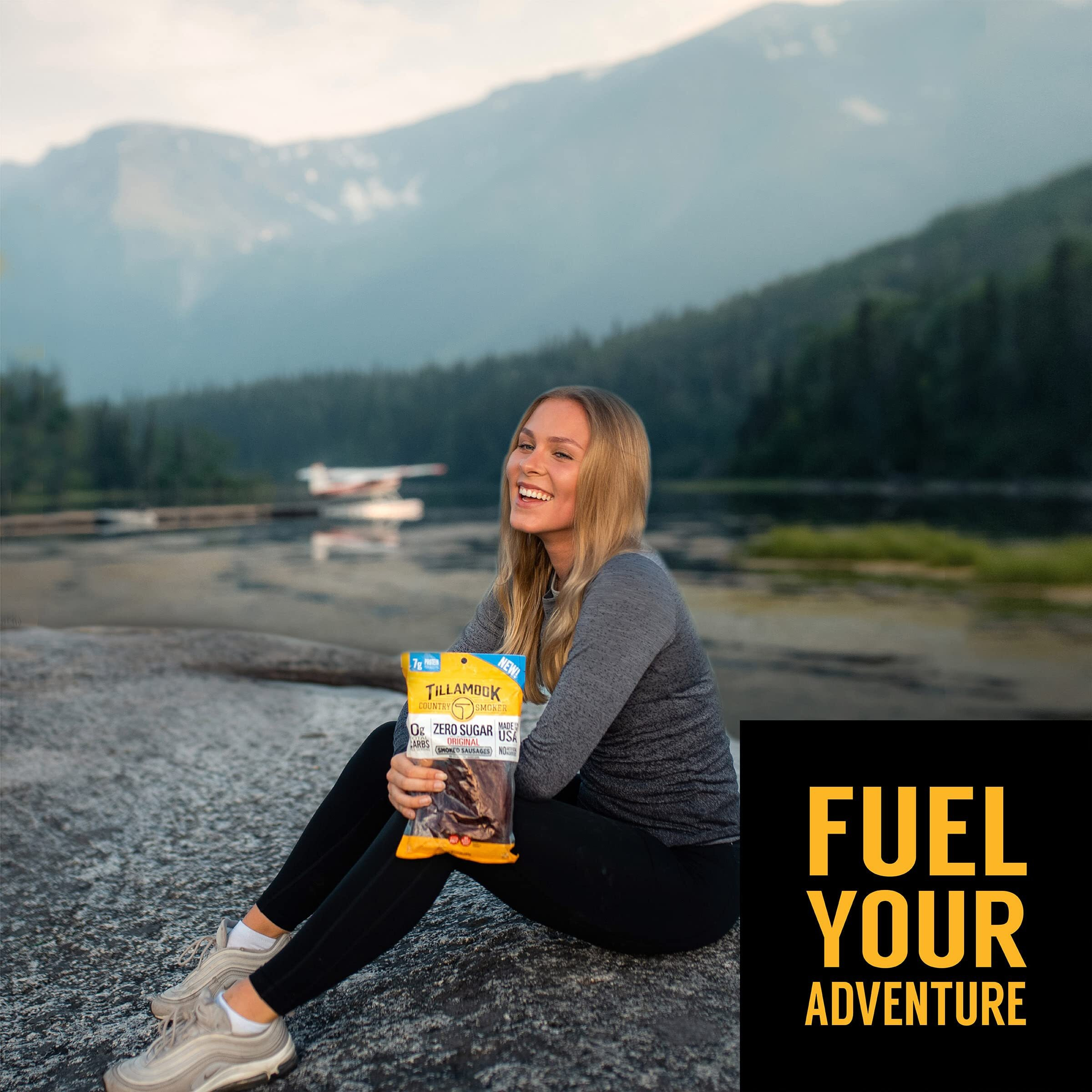 Tillamook Country Smoker Zero Sugar Original Keto Friendly Smoked Sausages, 10 Ounce (Pack Of 2)