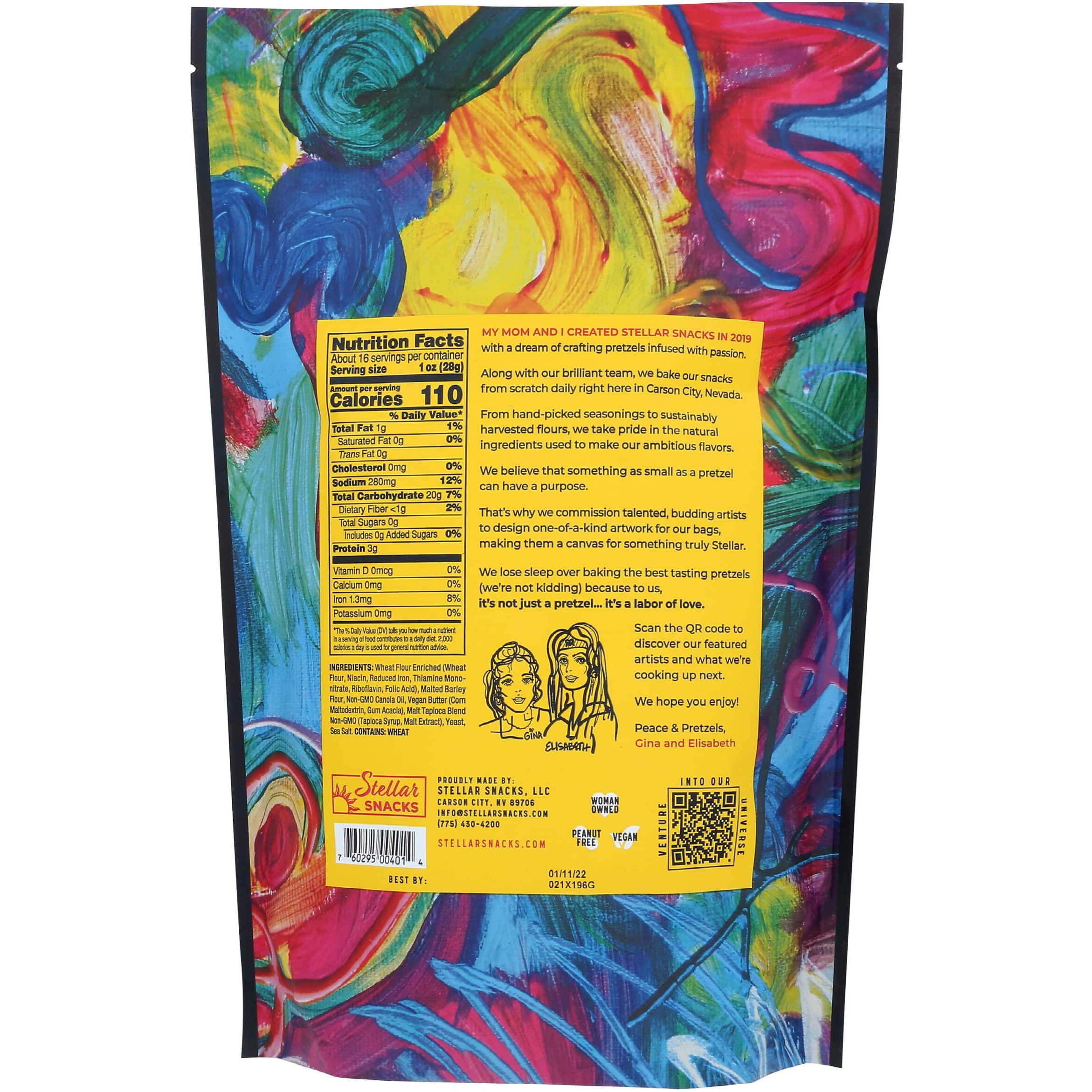 Stellar Snacks Simply Stellar Pretzels, 16 Oz