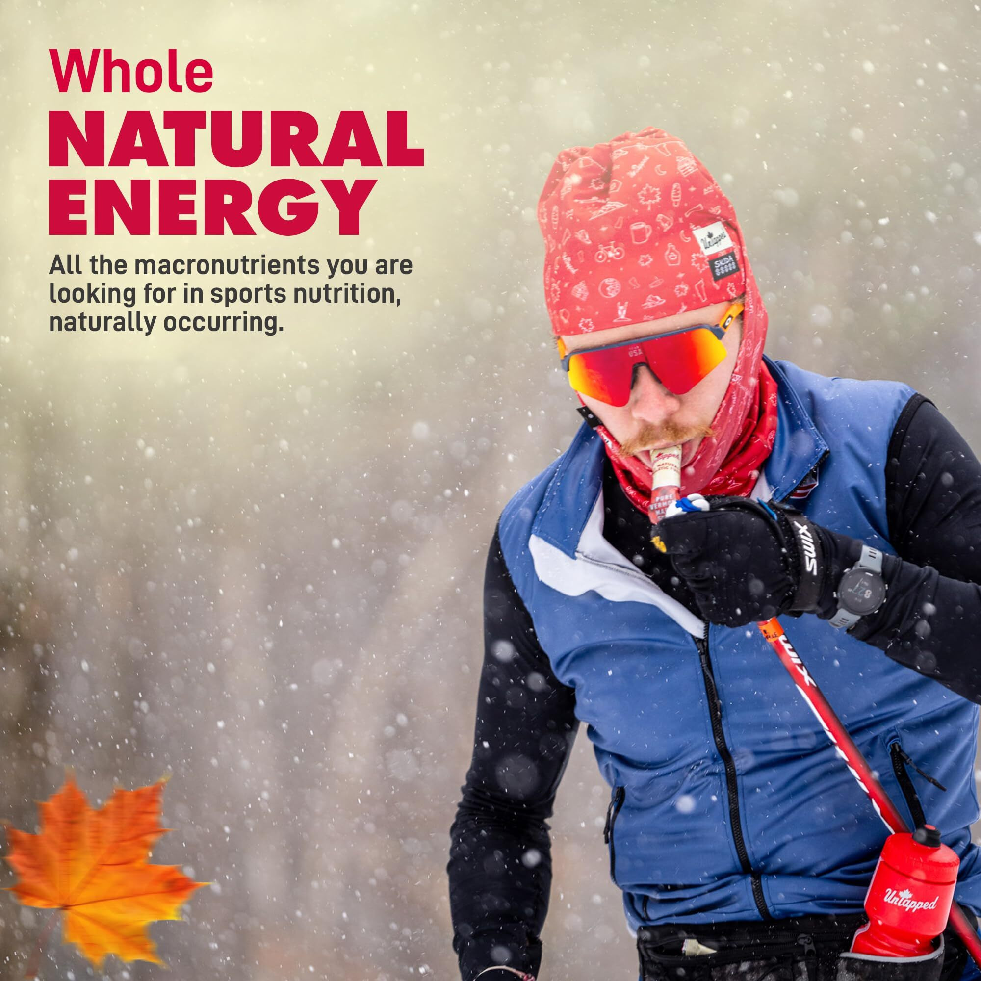 Untapped Vermont Maple Syrup Packets For Athletes, Box Of 20-0.96 Fl Oz | Organic Pure Maple Syrup For Natural Endurance Energy | Fuel To Keep You Running Longer