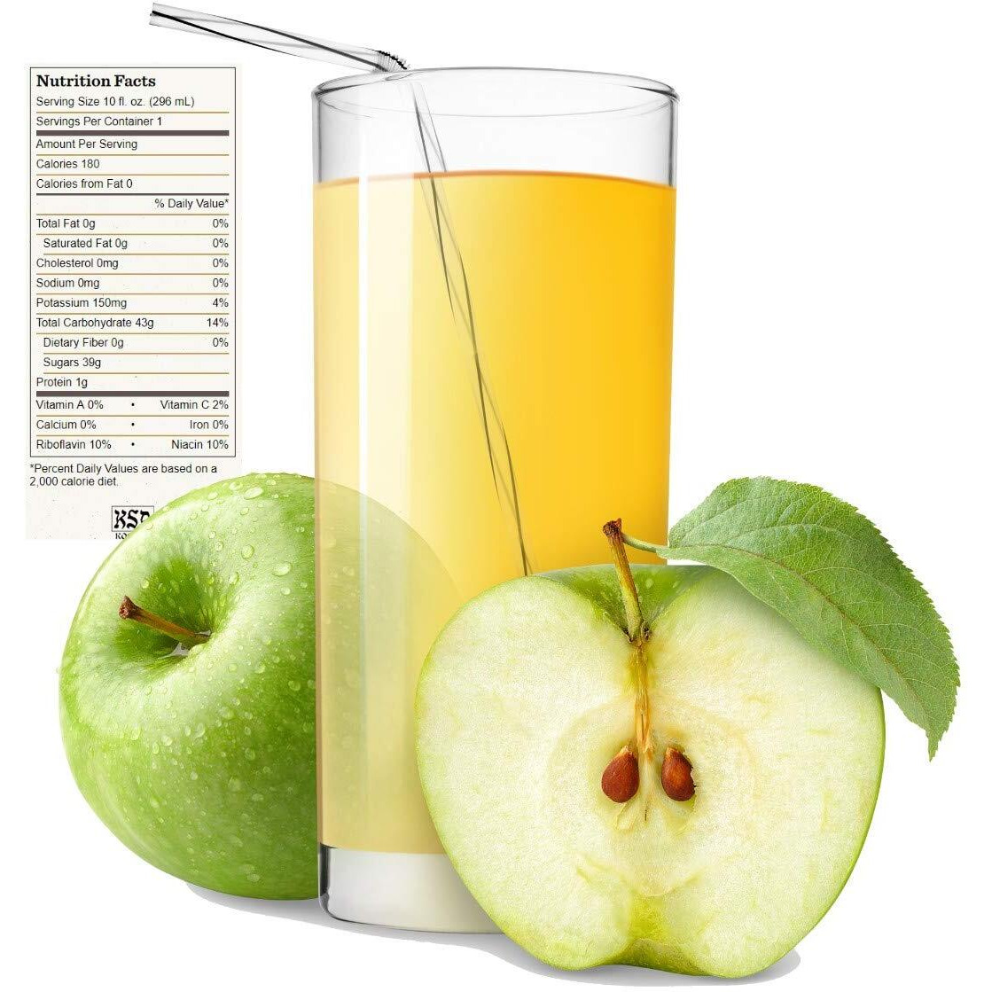 Martinellis Apple Juice Premium. 100% Pure Juice | 10 Fl Oz Pet Bottles | Pack Of 24