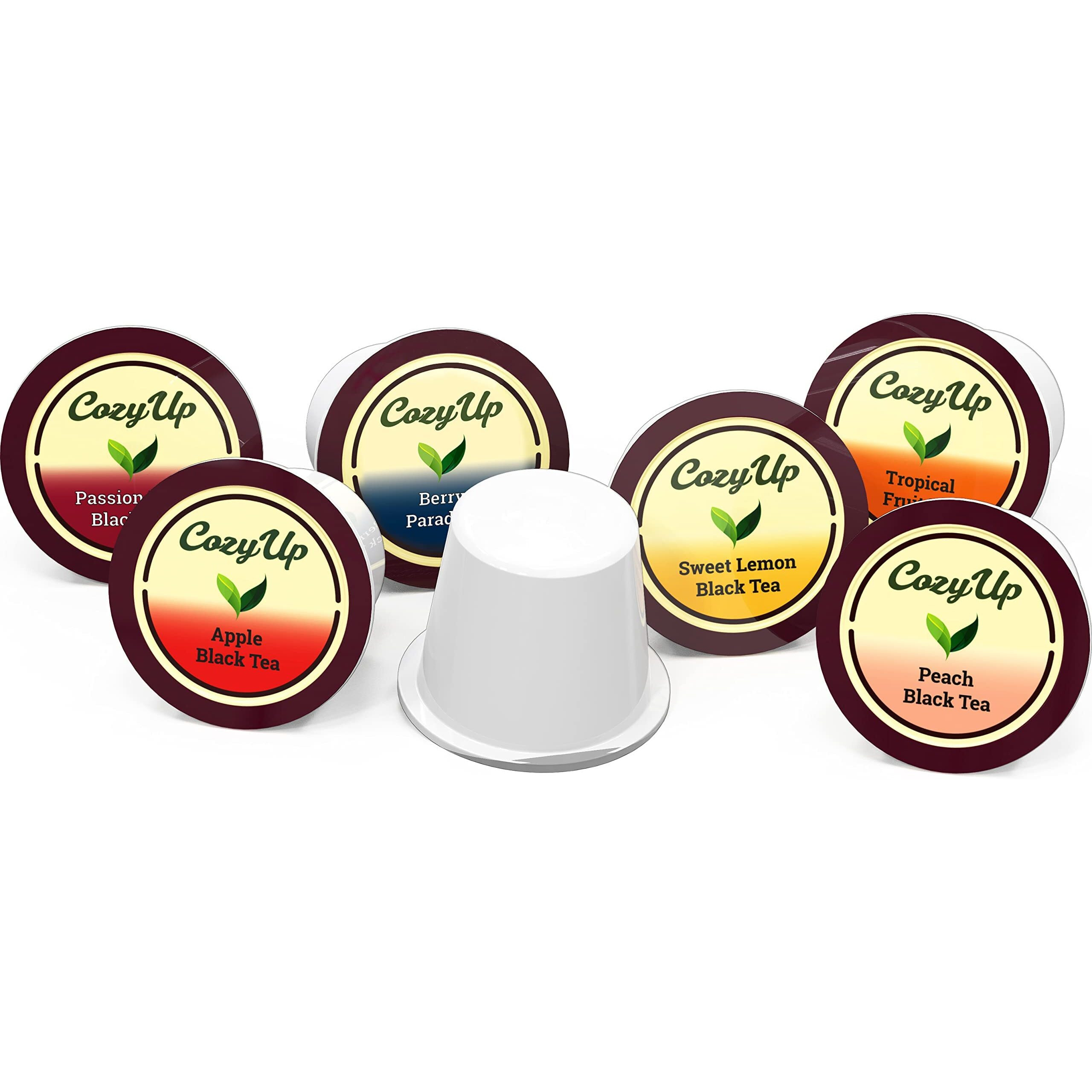 Cozy Up | 6 Flavors | Variety Fruit Tea Sampler Pack | Compatible With Keurig K-Cup Brewers | Multiple Flavors | 36-Count |