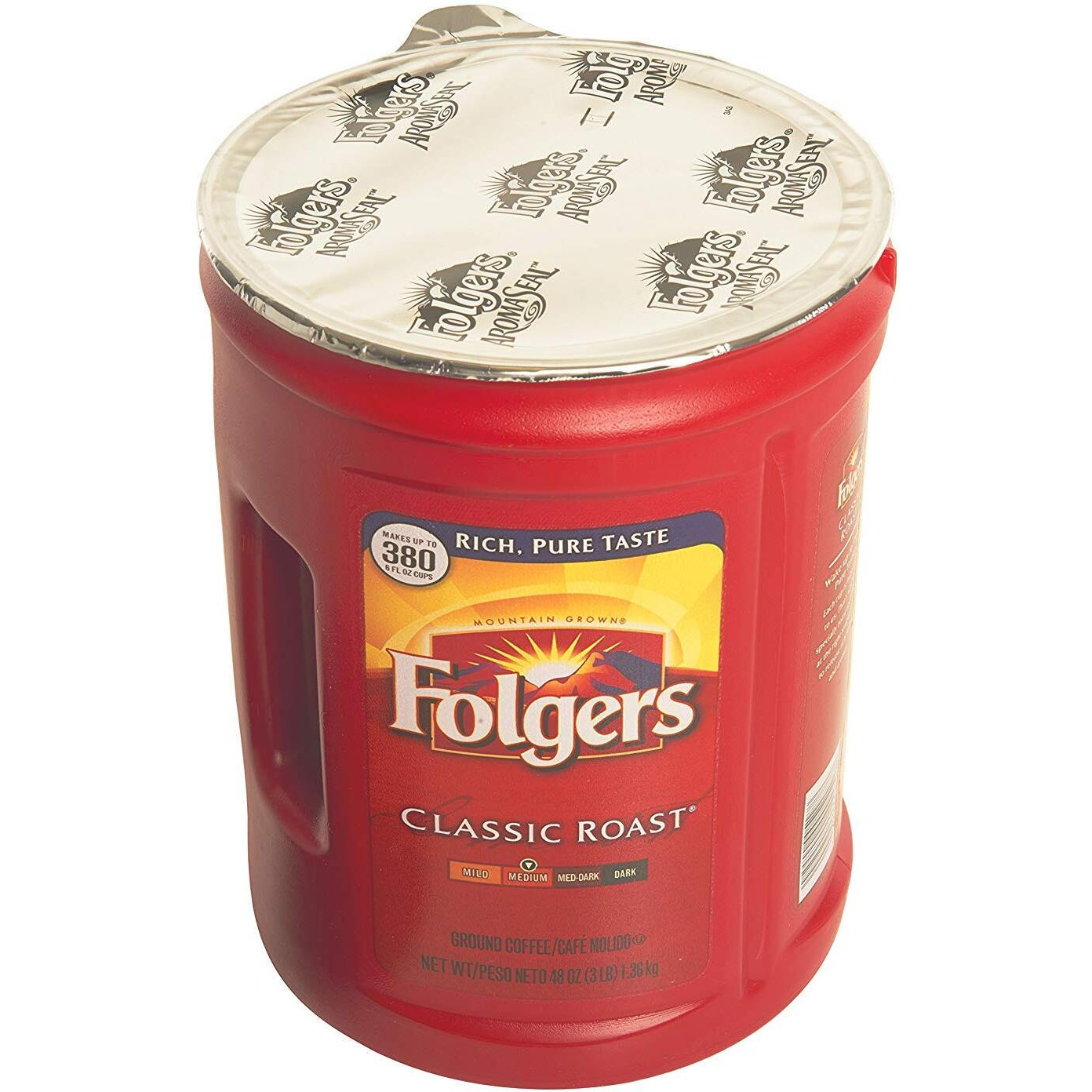 Folgers Ground Coffee 48 Oz, 4 Cans