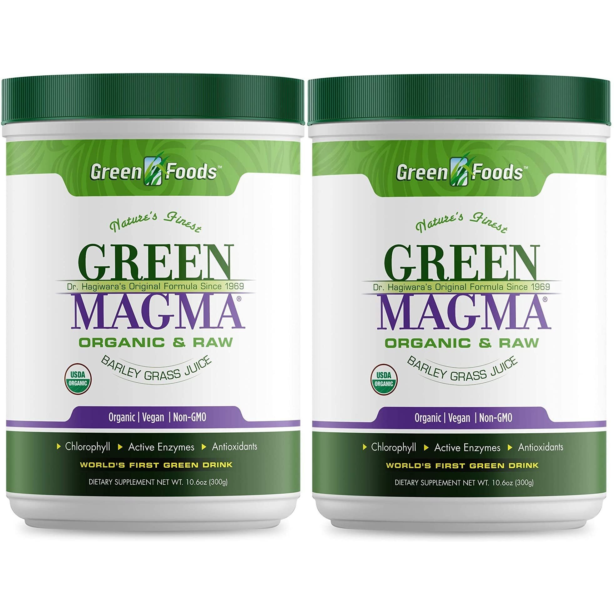 Green Foods Green Magma, 10.6 Ounce (Pack Of 2)