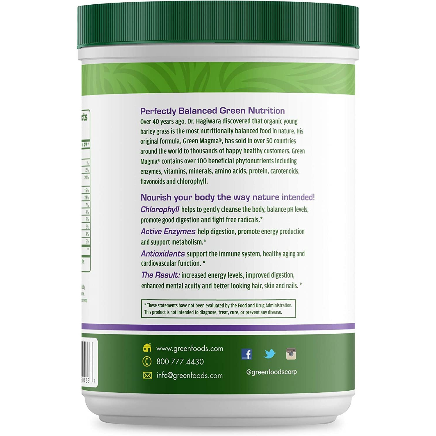 Green Foods Green Magma, 10.6 Ounce (Pack Of 2)