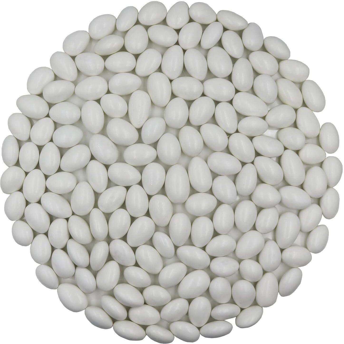 American Best Food Pastel Color Jordan Almonds In Jar, Kosher (4 Pound, White)