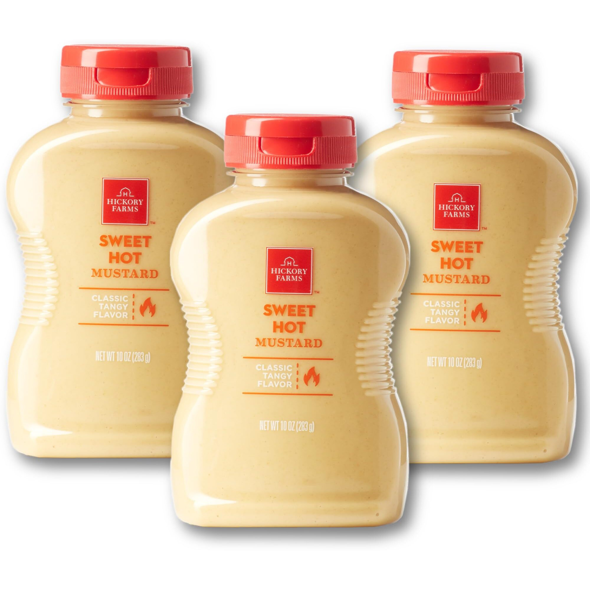 Hickory Farms Farmhouse Recipe Sweet Hot Mustard 10Oz - Pack Of 3