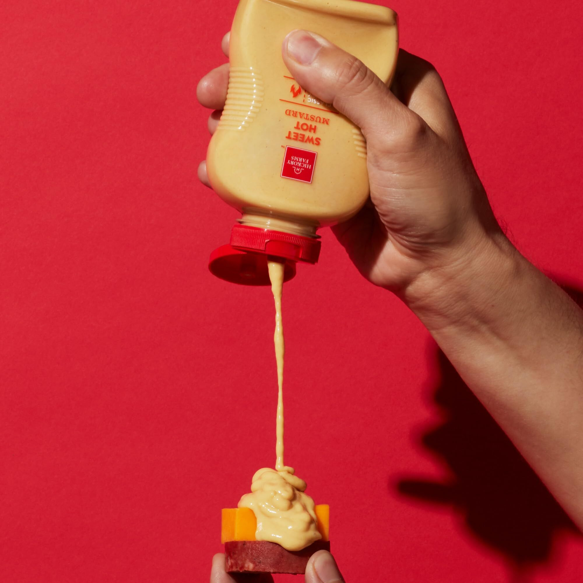 Hickory Farms Farmhouse Recipe Sweet Hot Mustard 10Oz - Pack Of 3