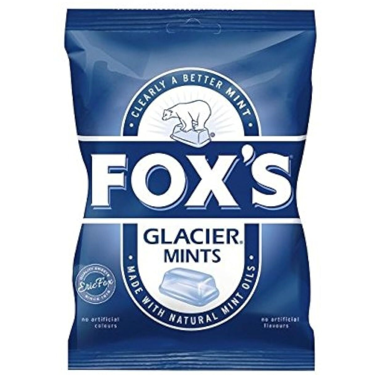 Fox's Glacier Mints Bag 200G (7Oz) X 6