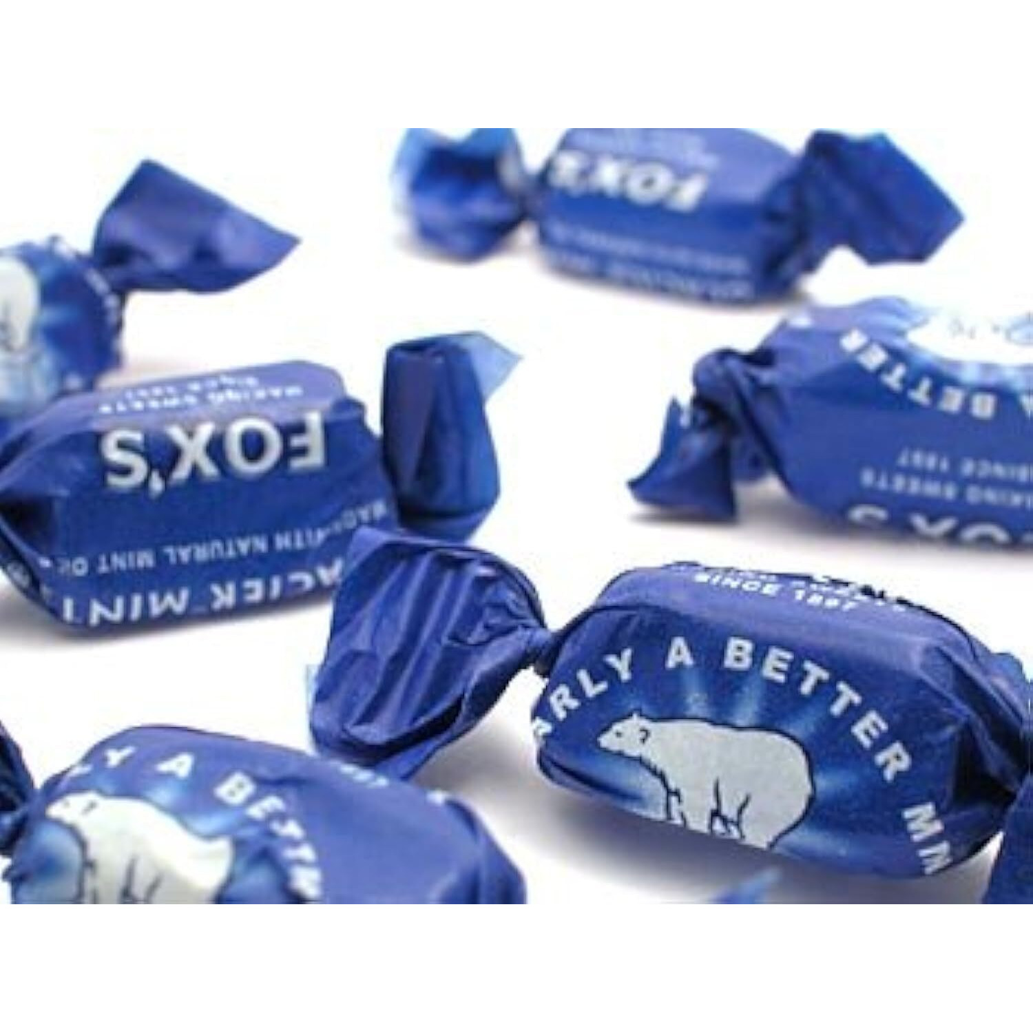 Fox's Glacier Mints Bag 200G (7Oz) X 6