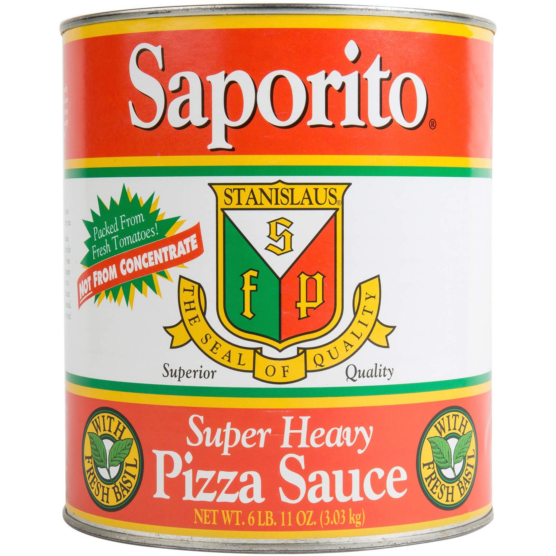 Saporito Pizza Sauce 10, Pack Of 6