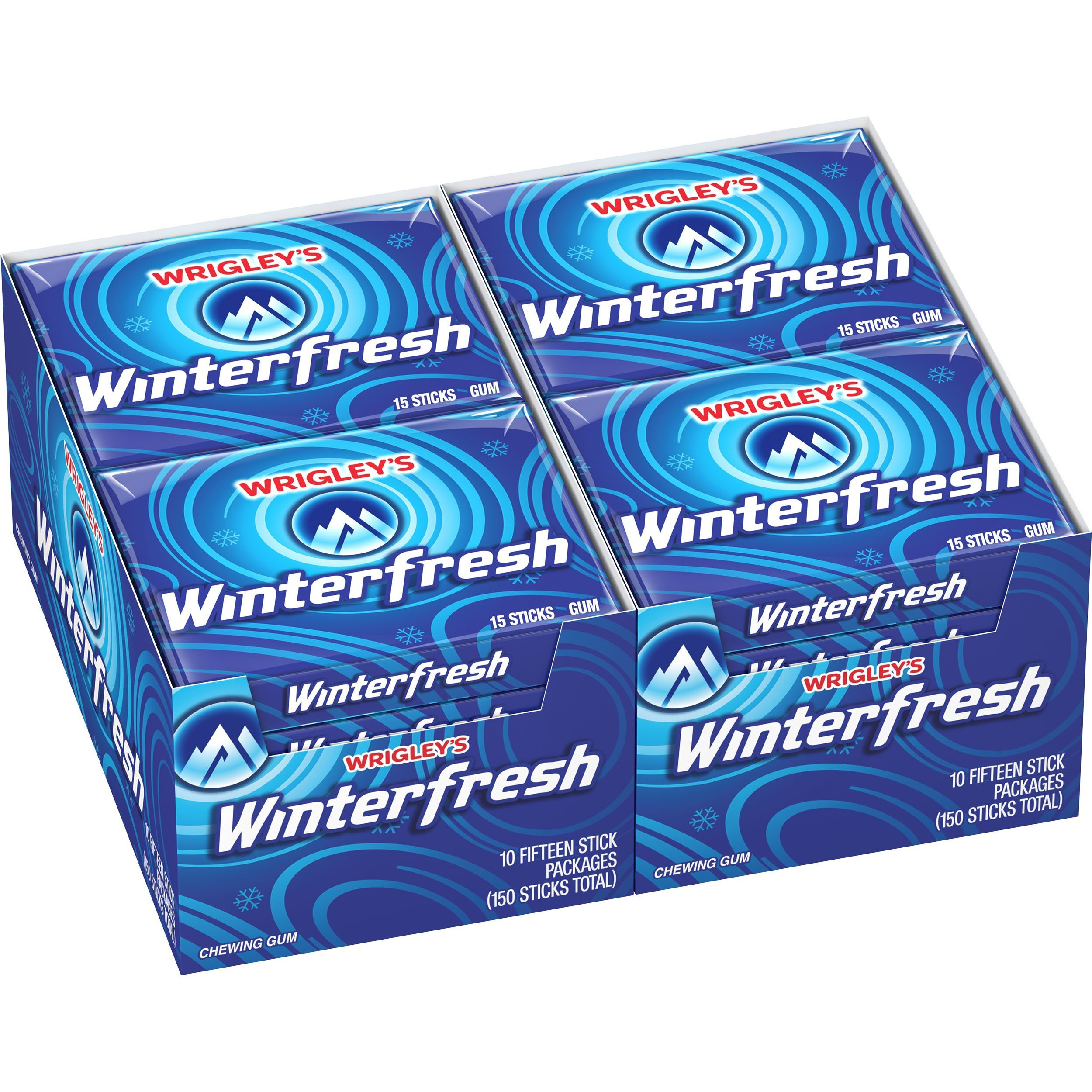 Extra Wrigley's Winterfresh Gum, 15-Stick Slim Packs (Pack Of 20)