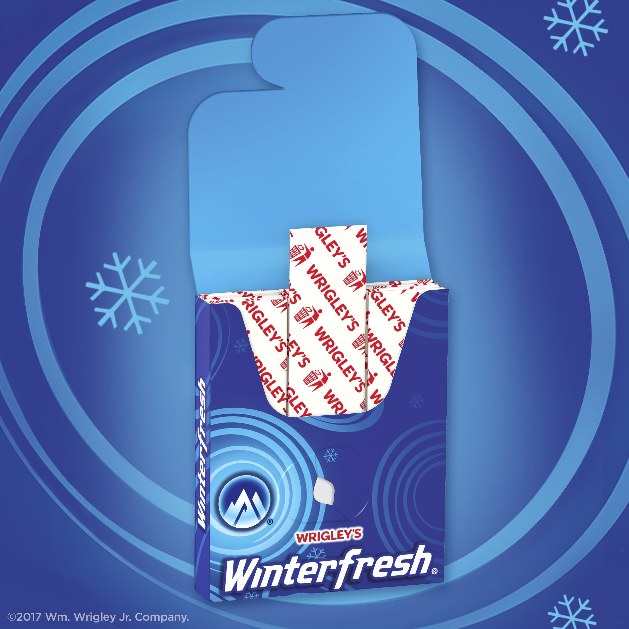 Extra Wrigley's Winterfresh Gum, 15-Stick Slim Packs (Pack Of 20)