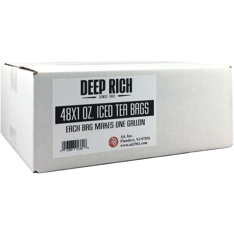 Deep Rich 48 X 1 Oz Black Iced Tea Filter Bags
