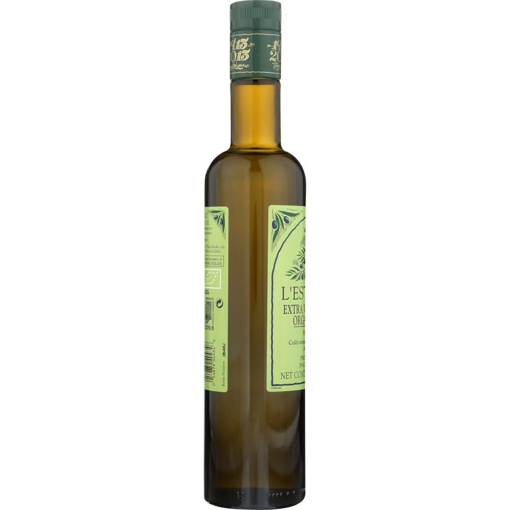 L'Estornell Organic Extra Virgin Olive Oil From Spain 16.9 Oz