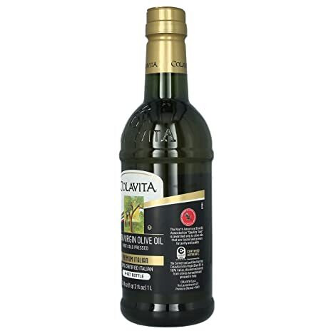 Colavita Premium Italian Extra Virgin Olive Oil 1L (34Fl Oz) Plastic Bottle