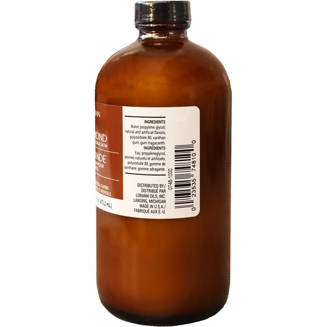 Lorann Almond Bakery Emulsion, 16 Ounce Bottle