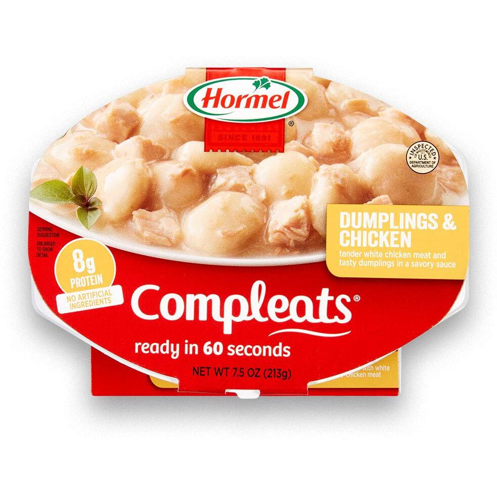 Hormel Compleats Dumplings & Chicken, 7.5 Ounce (Pack Of 7)
